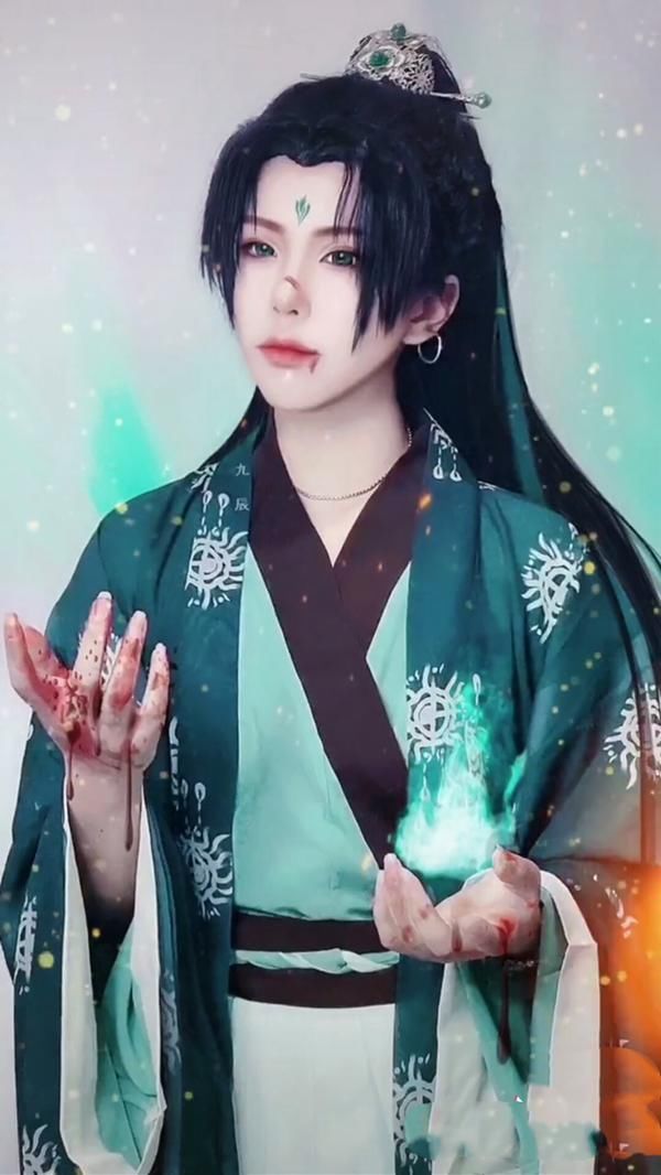 角色|天官赐福9大角色经典cos！花城谢怜和女相风师超养眼，白无相神了