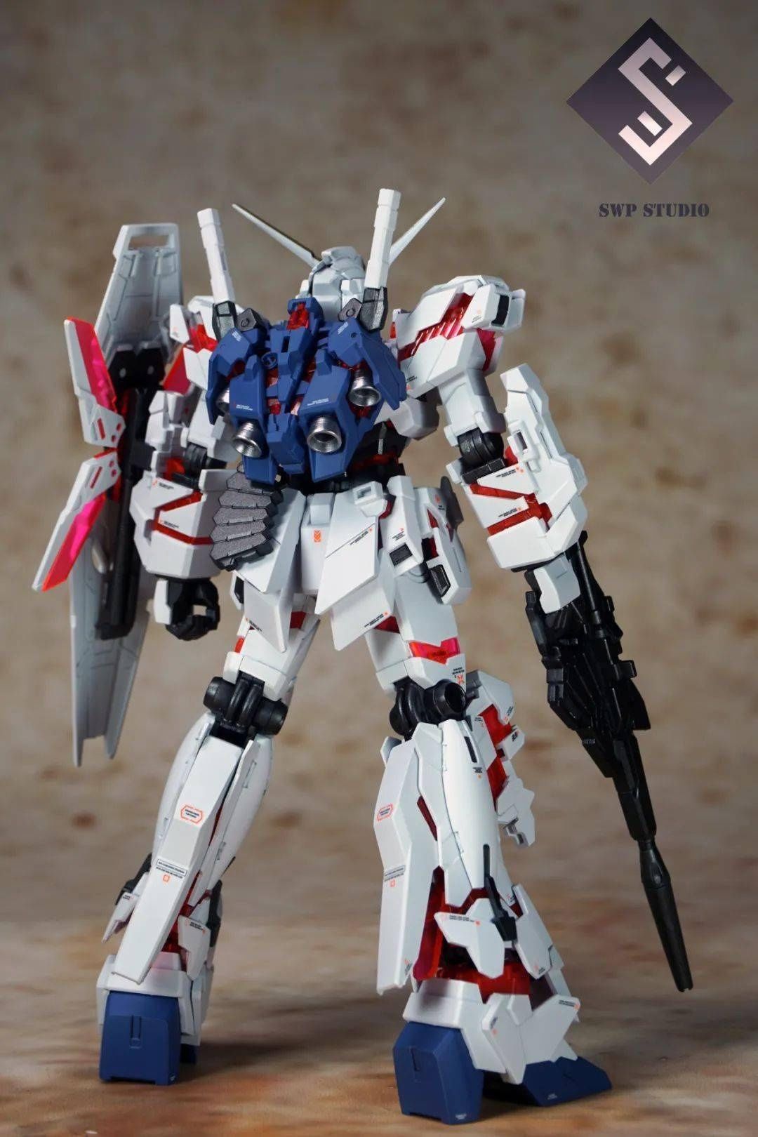 hg|HG独角兽平喷涂装，细节不够水贴凑