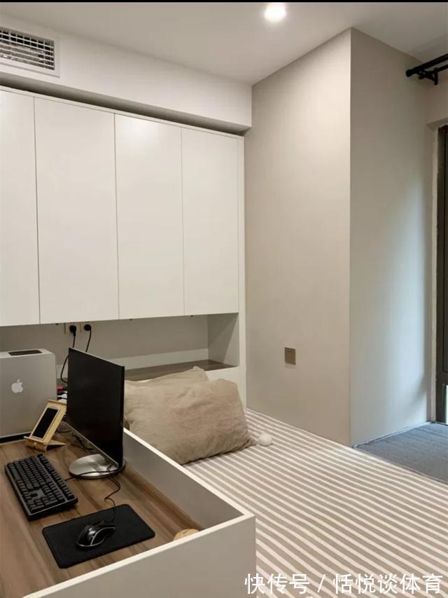 收纳|多亏我家设计师,不足8㎡的“鸡肋”房,竟装出了三个功能区