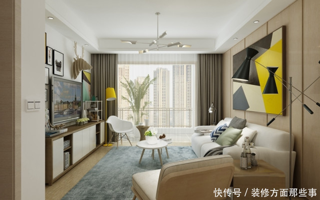 装修风格|这个131平混搭风三居室,看不出居然能设计出这样的效果