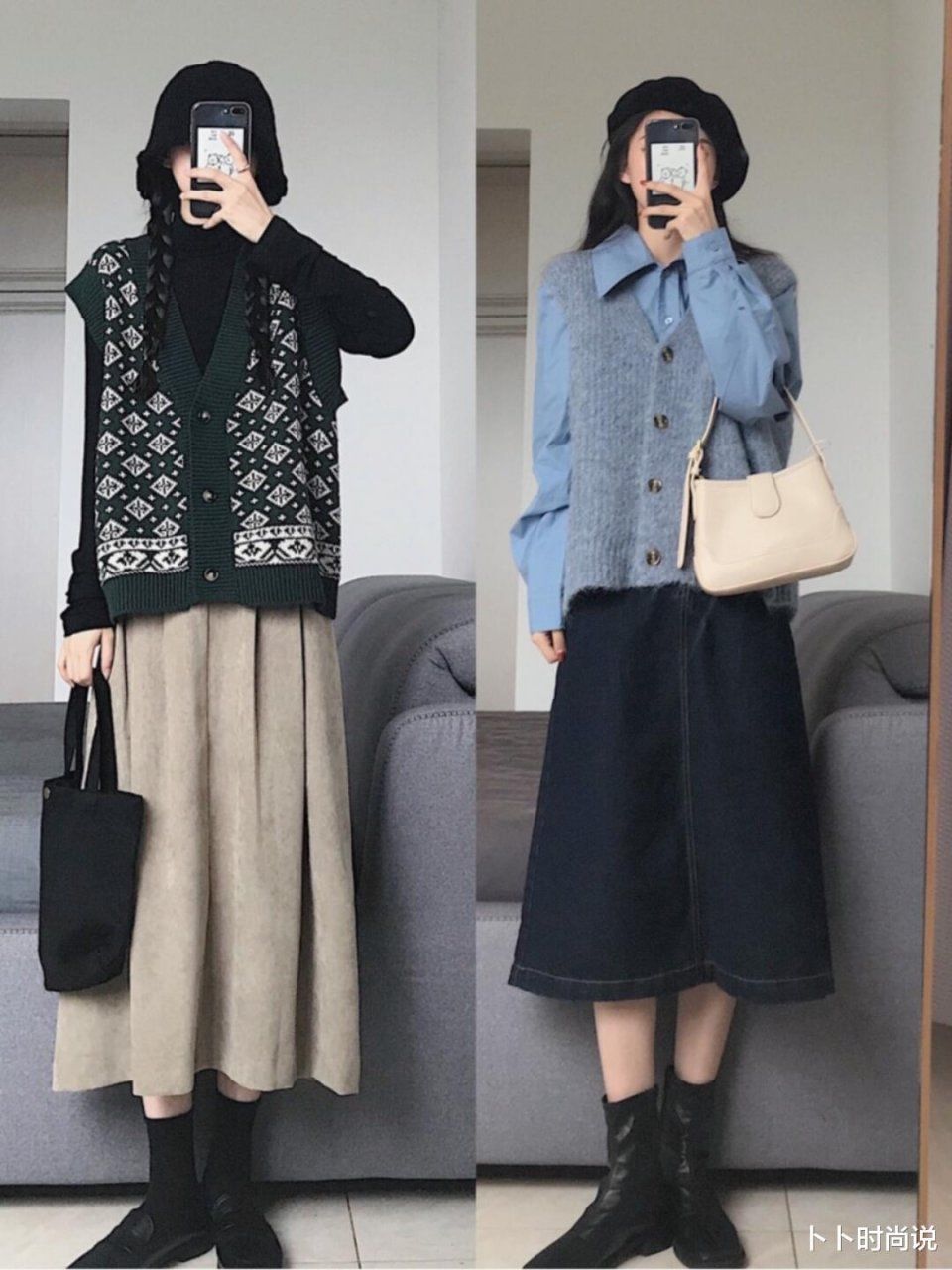 春季外套不用多，一件马甲即可满足不同穿搭风格，温柔复古又舒适
