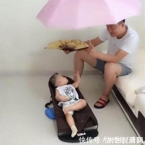 奇思妙想|妈妈出门买菜,回家后看到爸爸独自带娃的画面,让妈妈笑翻了