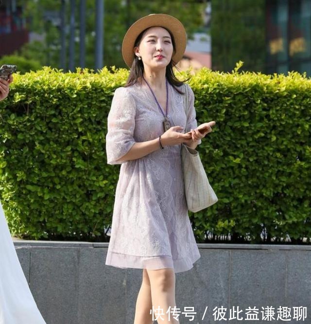 裙子|微胖的身材,很适合穿这条裙子,展现微胖的美丽和气质