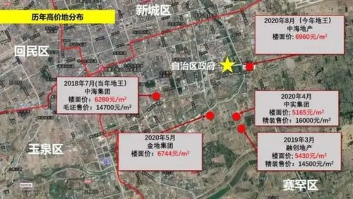 土拍|呼和浩特楼市变化风云莫测，三季度土拍再现地王