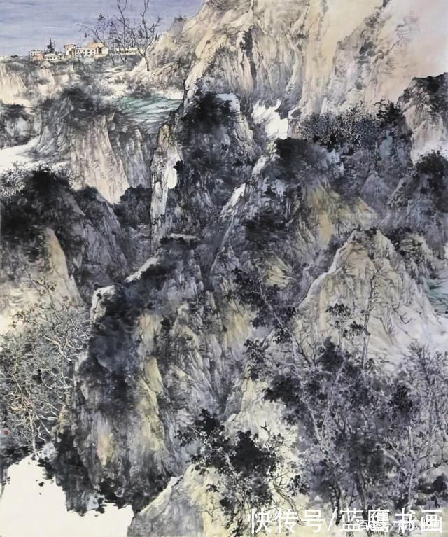 任泽涛$任泽涛《厚土·情系陇东》赏析天下黄土第一塬,雄伟岑崟绘陇山