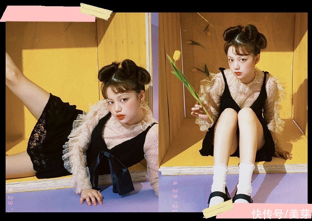 蝴蝶结|2021流行“甜辣扎发”！谁梳谁好看