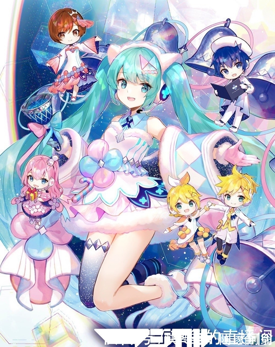 幻想世界|充满幻想世界的插画，用色绚烂绮丽，光影特效很赞