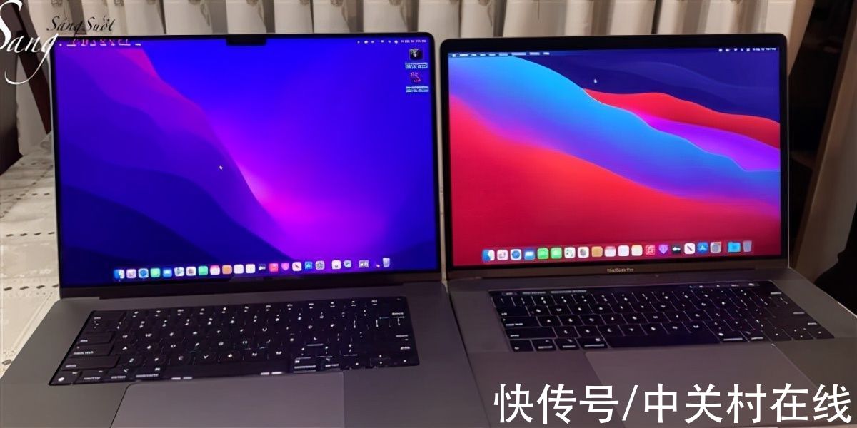 Pro|刘海屏突兀！苹果M1 Pro MacBook Pro 16英寸实机开箱照曝光