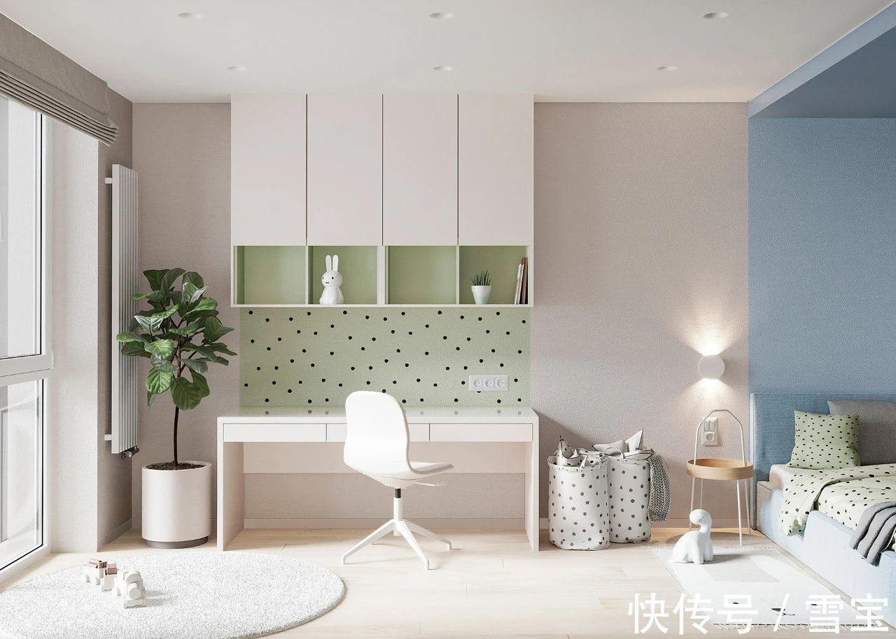衣柜|定制衣柜十大品牌的儿童房间设计,不仅仅是可爱!