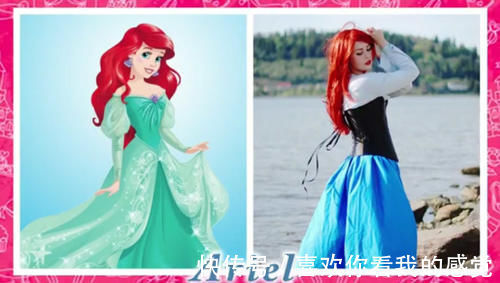 蒂安娜|最逼真的迪士尼公主cos,一般人驾驭不了蒂安娜,这个仙蒂我爱了