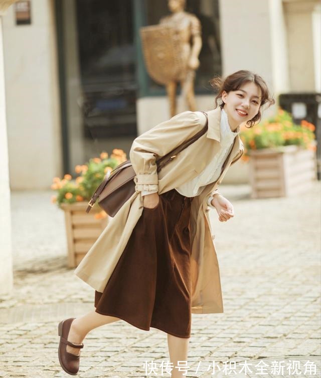 撞衫 风衣+阔腿裤=永不过时的气质精,时髦又高级!