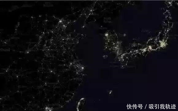 卫星 在卫星上看地球就知道中、日、韩差距有多大了