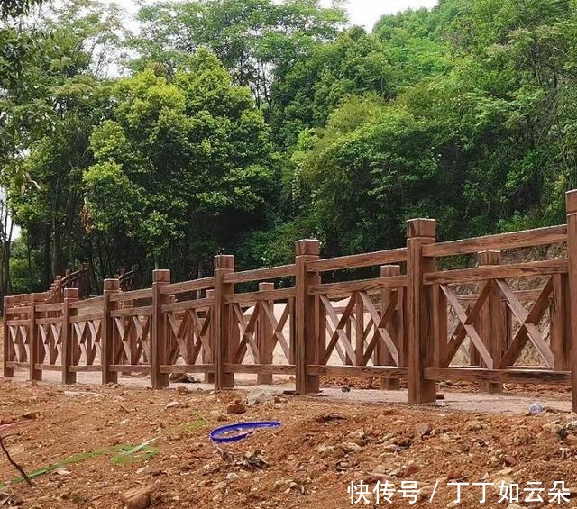 预算|仿古水泥护栏,仿木纹水泥栏杆图片,水泥仿木纹护栏厂家价格预算!