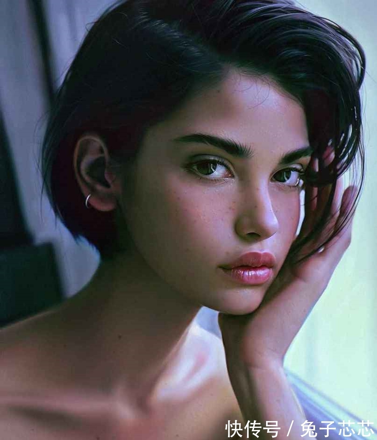 艺术家$竟有如此养眼的美女肖像画——伊拉克利令人难以置信的数字绘画