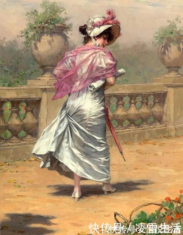 凯特林#精致而优雅——荷兰画家波蒂列耶作品中的女性形象