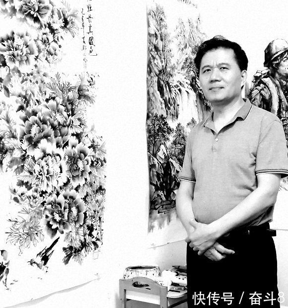 中国华夏万里行书画家协会|国家一级美术师邬小明——作品风骨峭峻 遒劲雄奇