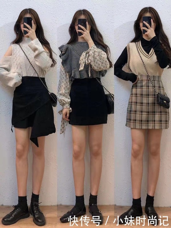 2021早春裙子好多样!要想吸睛得学会搭配,简简单单就很美