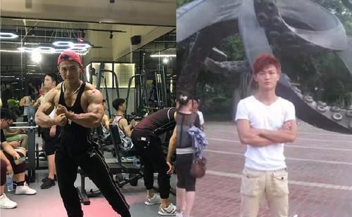 肌肉|95后健身小伙,坚持健身十余年,网友:肌肉精神小伙