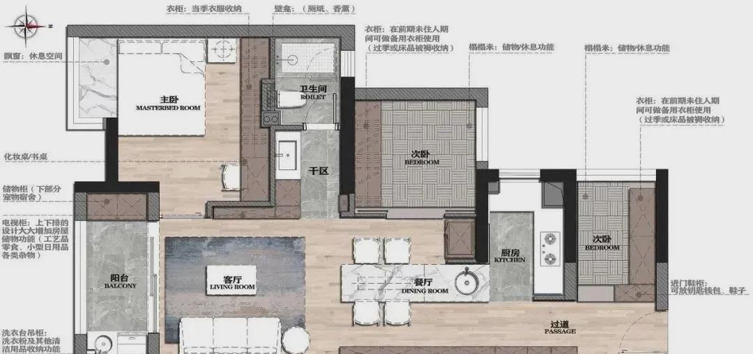 翻盘|57㎡简约风小户型装修,变出三居室,老破小实力逆风翻盘