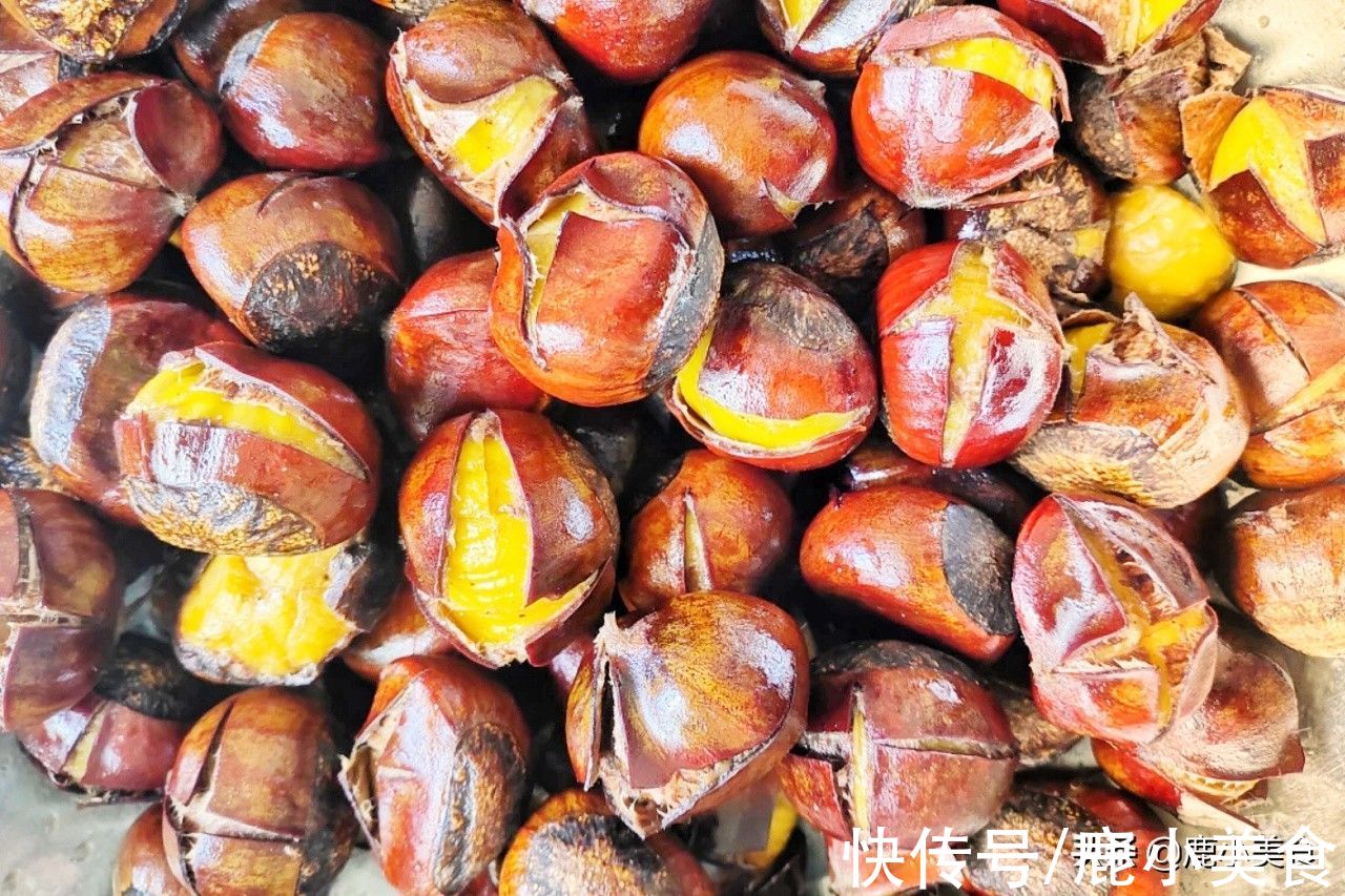 外衣|板栗去壳别用指甲掰！教你3招，10分钟掰一盘，简单方便不伤手