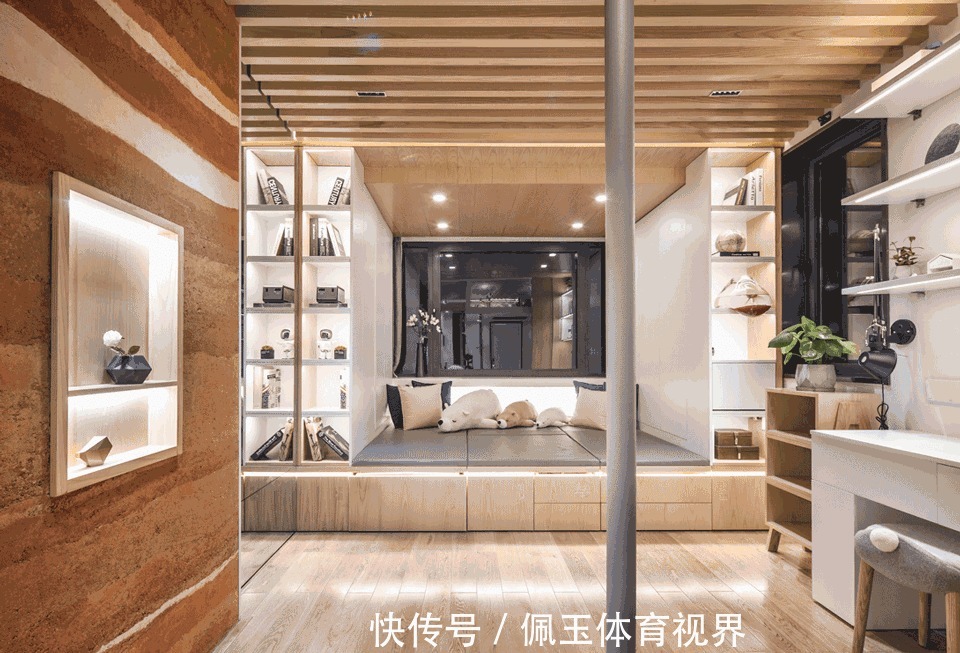 榻榻米|上海一家五口挤34㎡老公房，改造之后刚好5间房，网友：舒服了