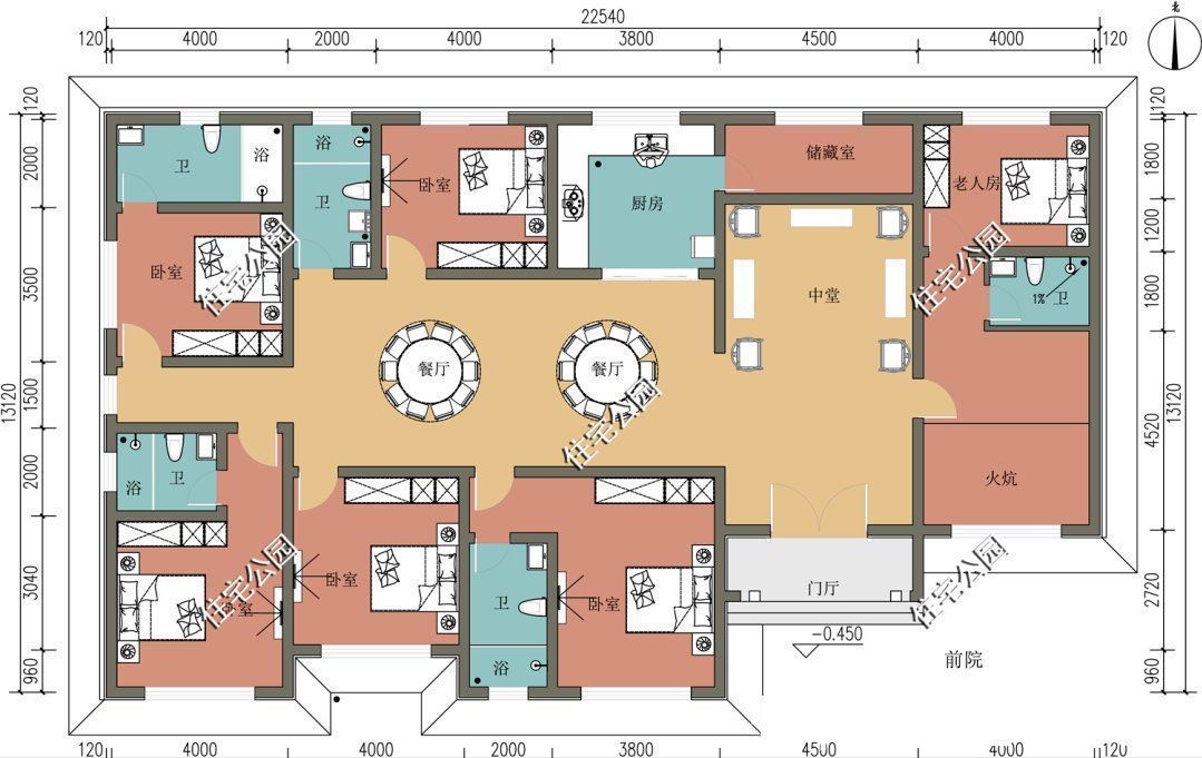 大宅|精选15套中式大宅,农村就该建这样的房子,太美了