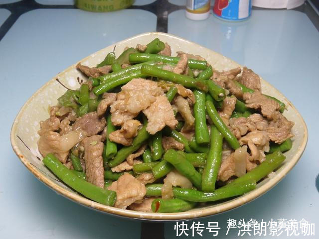 清脆|豆角炒肉,直接下锅就大错特错,多加一步,豆角清脆入味不夹生