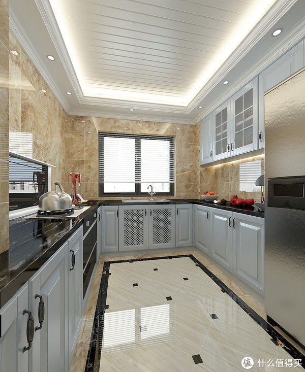 风格|180㎡四居室大平层,简欧风格有种低调的奢华感,让人感觉眼前一亮