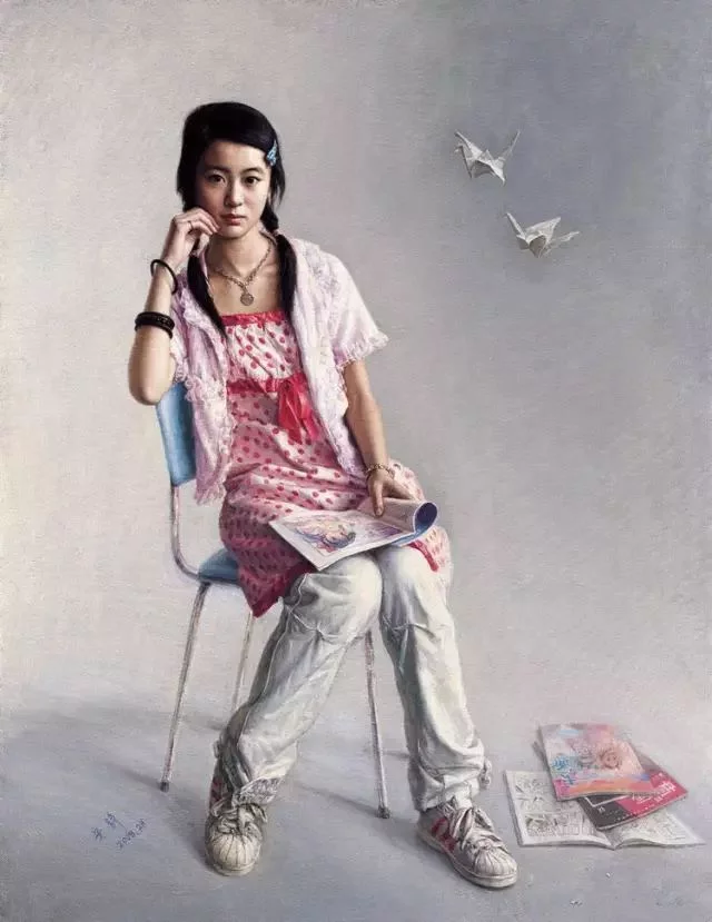 美女画家笔下的女孩 美女画家笔下的女孩