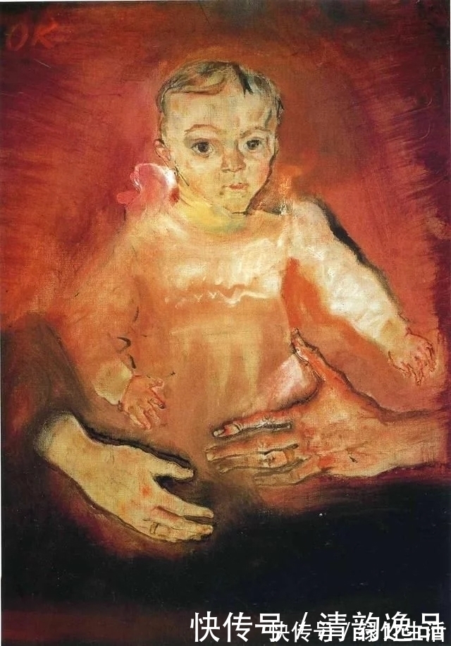 分离派|奥地利表现主义画家,奥斯卡·科柯施卡,油画作品欣赏