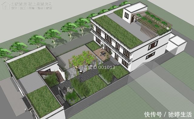 别墅|两层新中式别墅,大空间大景观,大气复古、舒适典雅