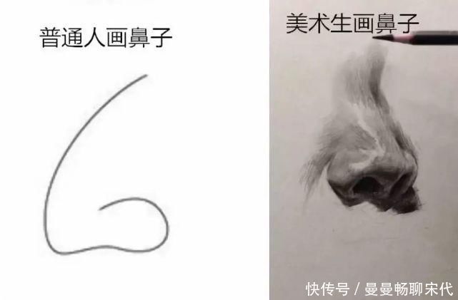佩奇!美术生和普通人的区别,看最后一张图就秒懂
