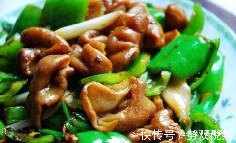 红椒|美食推荐青椒爆肥肠、茄汁家常豆腐、菠萝咕咾肉、扇贝粉丝做法
