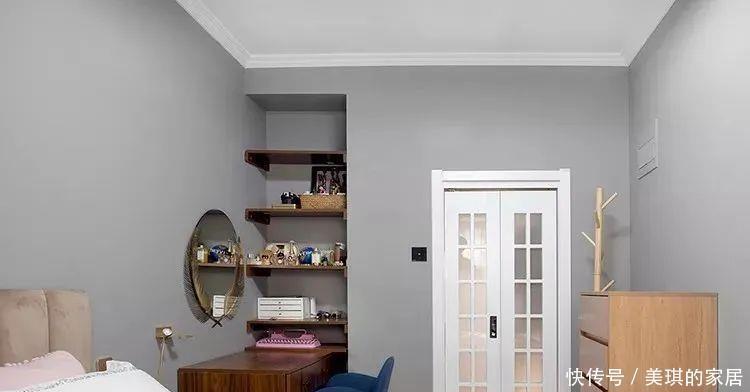 简约风|47㎡长条形单身公寓，小空间大利用，还挤出一个衣帽间