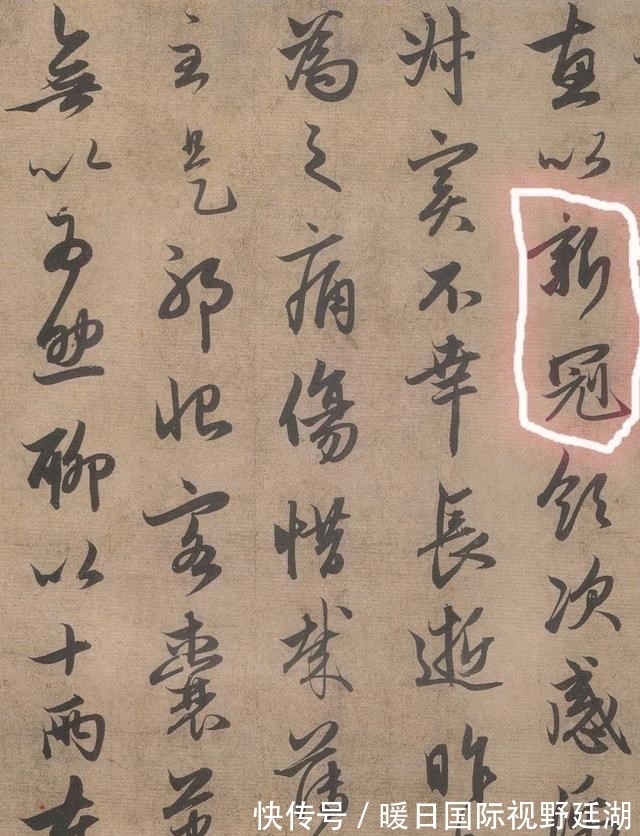 真人|七百多年前,赵子昂就在书法中写到“新冠”