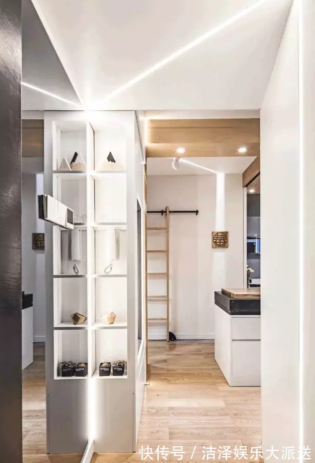 设计|34平住下一家5口不拥挤,一进门把人迷住,卧室设计超级棒!