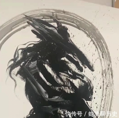 大神用手胡乱画,本以为是“青铜级别”,看到最后:想求教程啊!