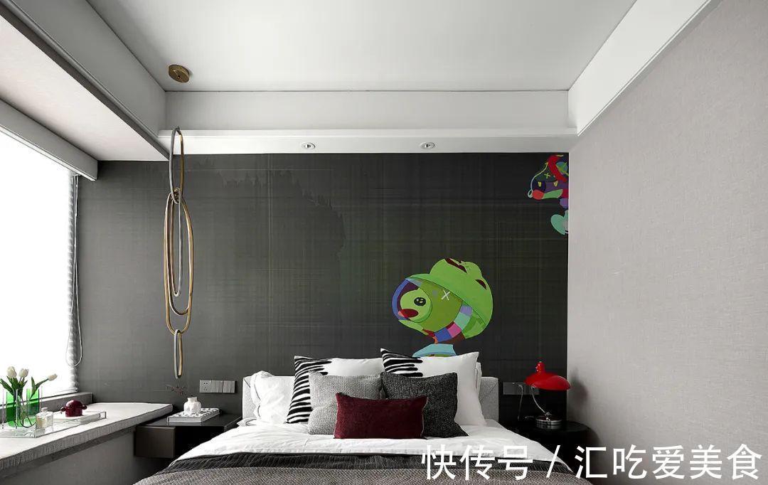 时尚|120㎡摩登新美宅,新潮又帅酷,90后的时尚之家