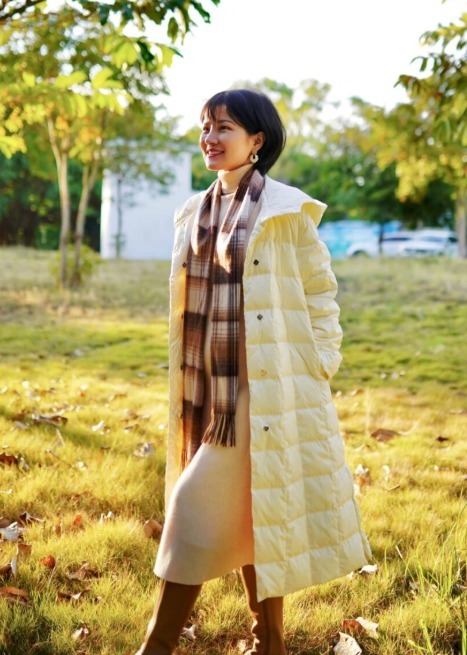 搭配|入冬后快穿“过膝羽绒服”,显瘦遮肉又显气质,轻松穿出高级感