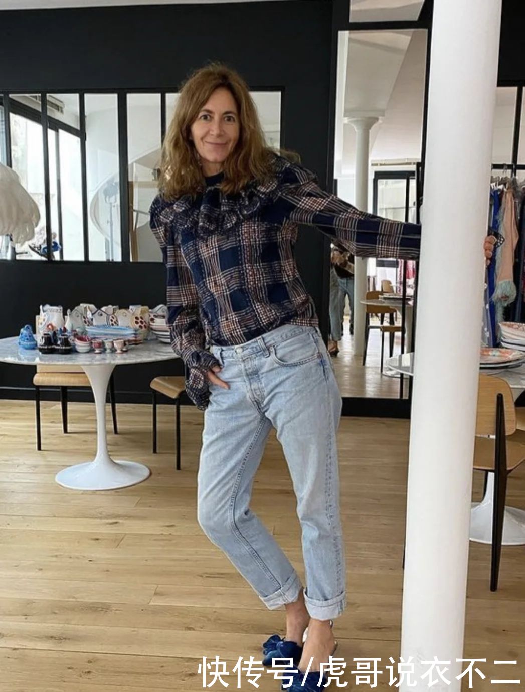 慵懒|这位法国奶奶真会穿，优雅慵懒又随性，这才是老年人该有的气质