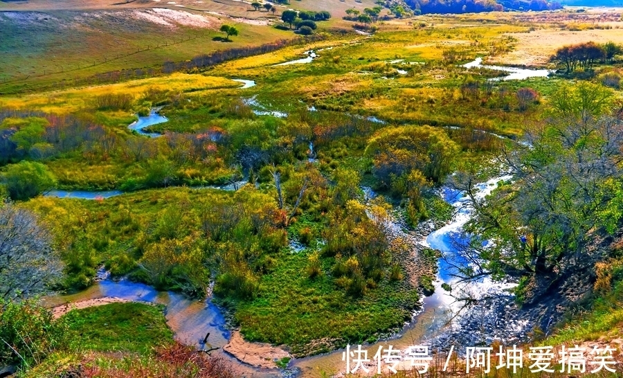 九曲十八湾|盘龙峡谷，乌兰布统草原上的九曲十八湾，展现的是一种原始的美