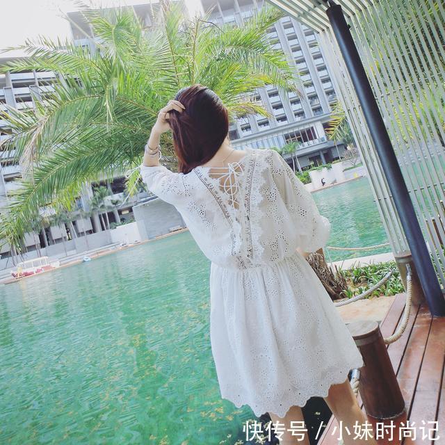 雪纺连衣裙|穿上清新文艺连衣裙,减龄不装嫩,更优雅有女人味