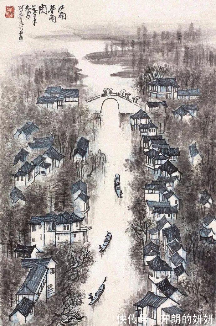 江南$诗雨江南, 如梦如幻