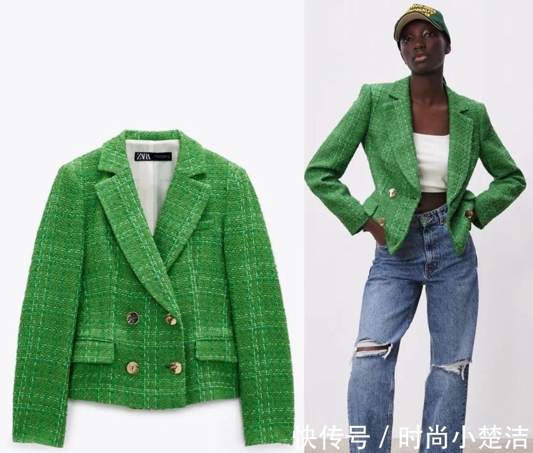 配饰 凯特穿苹果绿惊艳亮相,百元Zara美成8年最佳,苹果肌太饱满