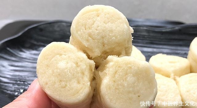 教你做奶香开花馒头,一擀一卷,口感劲道,简单可行,孩子很爱吃