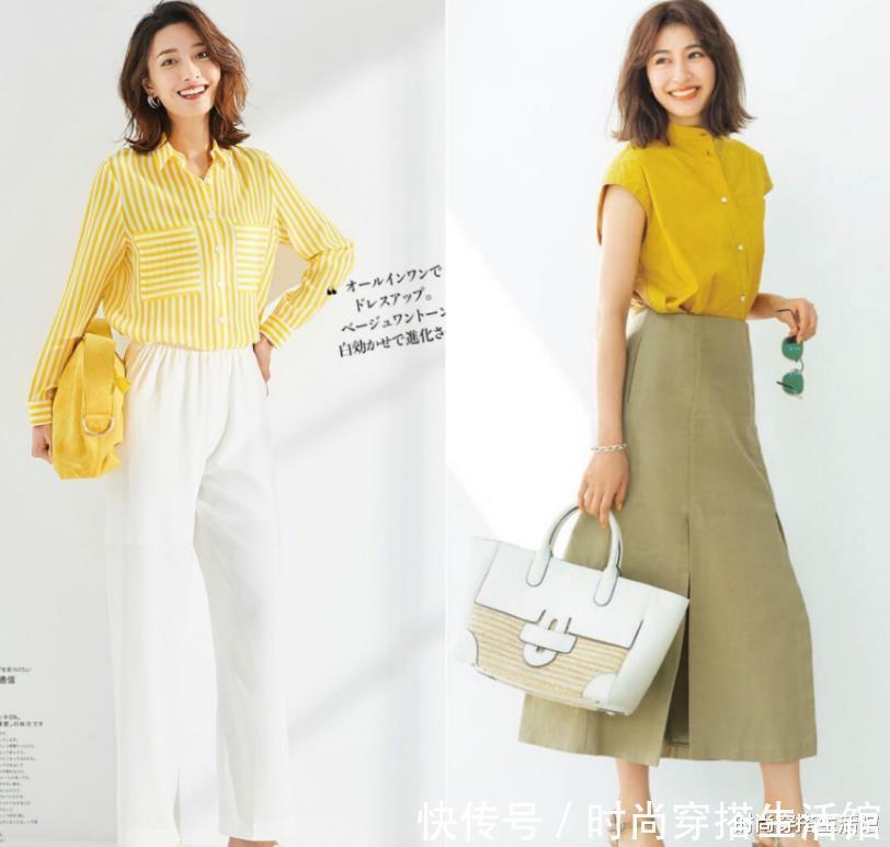 tips|炎炎夏日最好不要衬衫配西装裤,今年流行这样穿,时髦干练显年轻