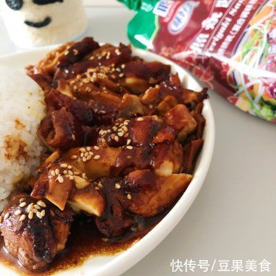 鸡排腿|做了十年的照烧鸡排饭，这做法才叫香