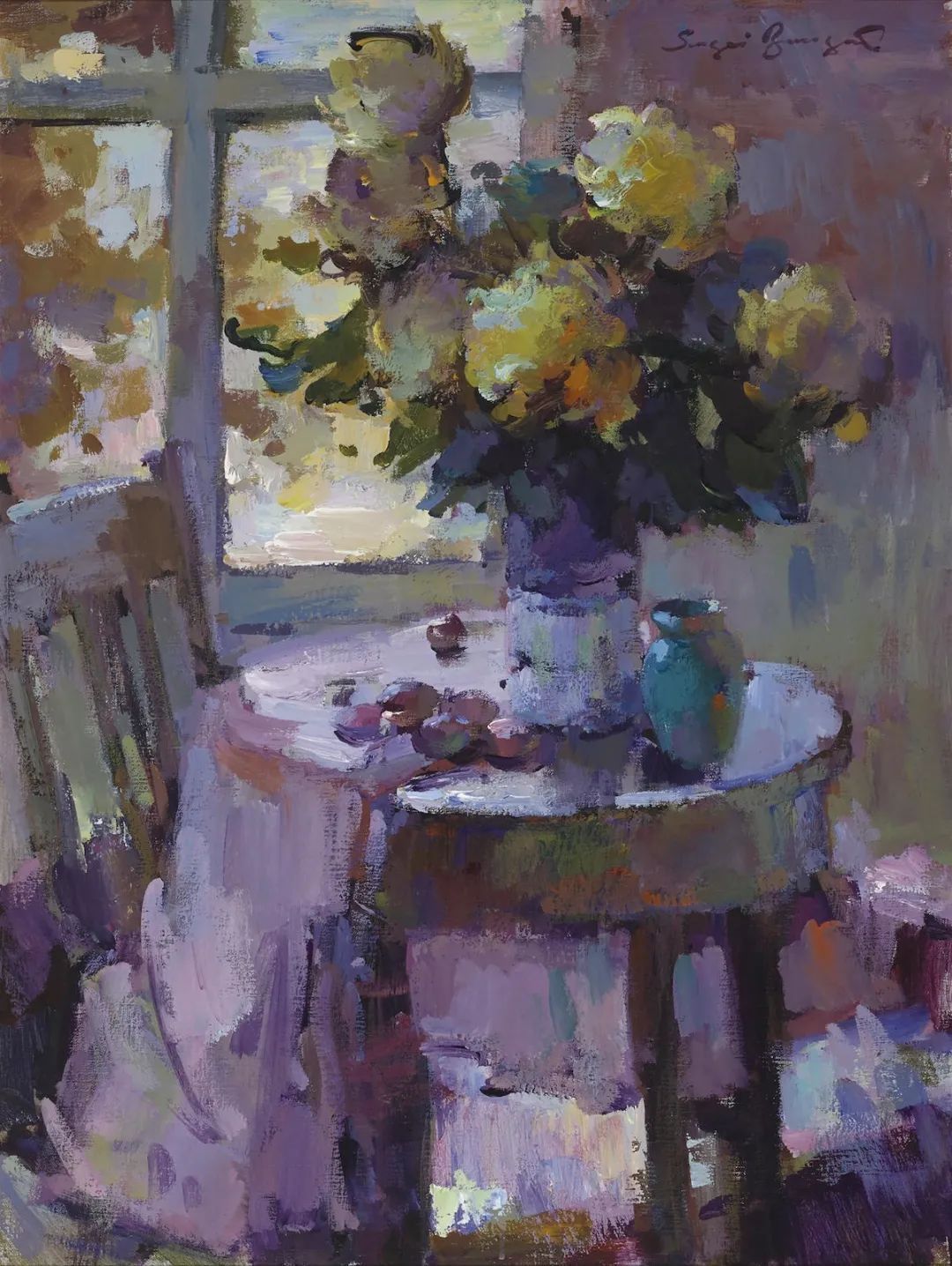 谢尔盖@乌克兰画家谢尔盖,对生活和艺术的大胆尝试