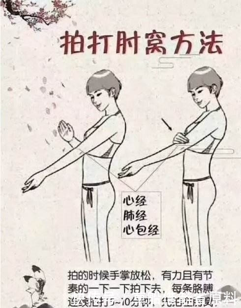 尺泽穴|肘窝里藏着两个“养心穴”,每天拍打5分钟,心脏、血压都稳当