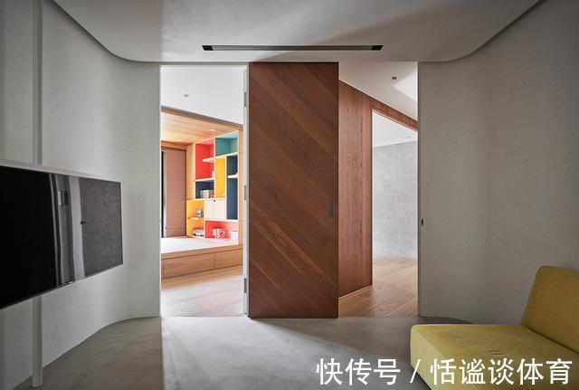 茶室|“去客厅化”的另一种设计，把客厅旋转45°后，简直不要太爽